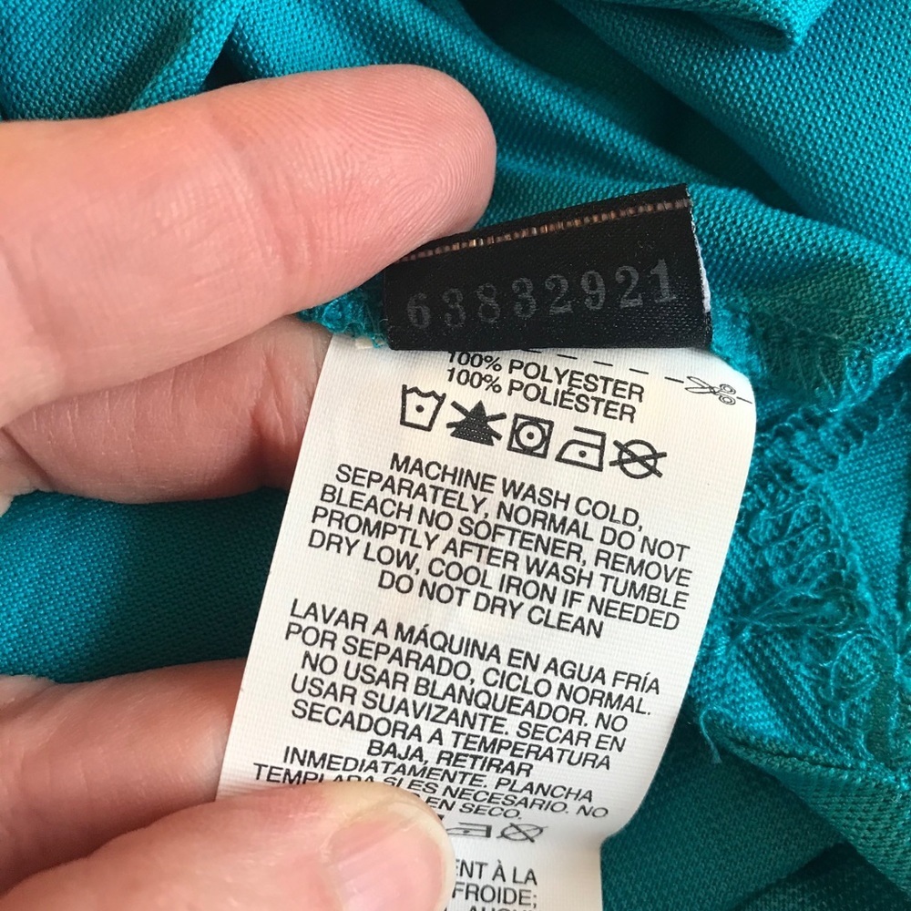 Oakley Men’s Teal Polo XL NWT $70 - Picture 9 of 10